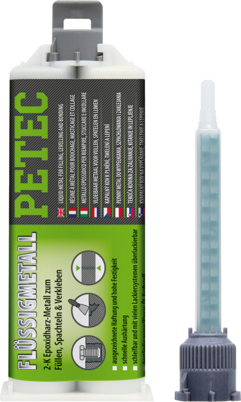 Petec 2k Flüssigmetall 50ml